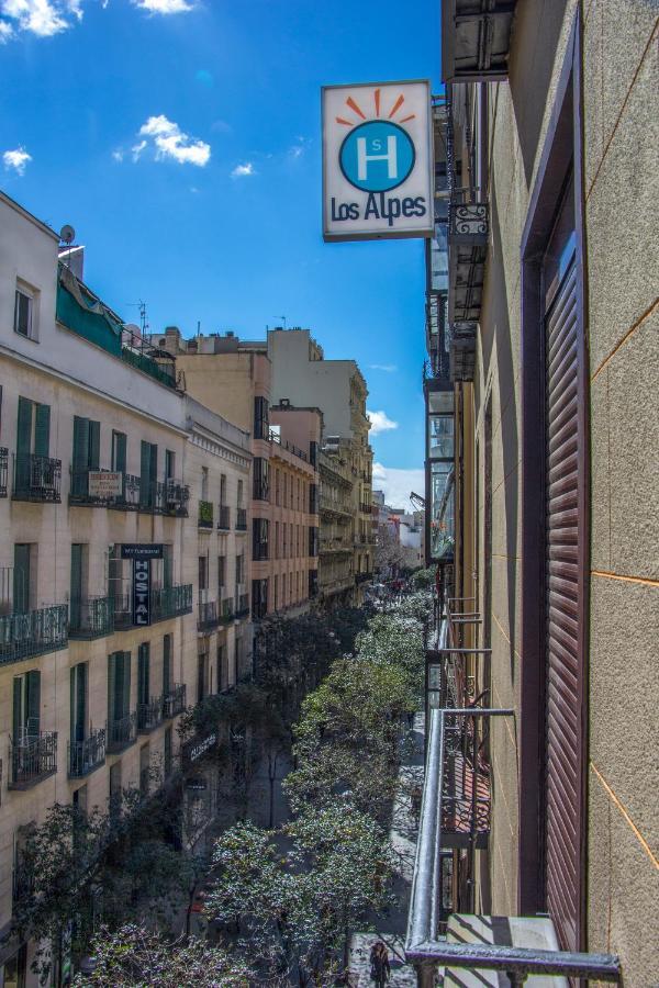 Hostal Los Alpes Madrid Exterior foto